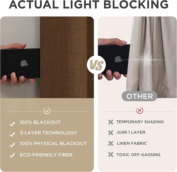 Joydeco Blackout Curtains for Bedroom - Image 5