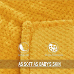 Exclusivo Mezcla Fleece Throw Blanket Extra Large, Super Soft and Warm Blankets - Image 7