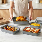 ONEMORE Casserole Dishes, Ceramic Baking Dishes, Lasagna Pans for Baking