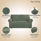 Easy-Going Stretch Oversized Sofa Slipcover 1-Piece Sofa Cover Furniture - Image 3
