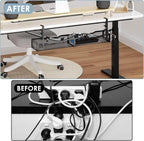 Cable Management, 25'' Cable Management Under Desk, Cable Tray
