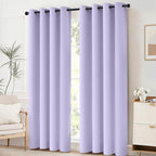 Yakamok Room Darkening Grommet Window Drapes Thermal Insulated Light Blocking - Image 2