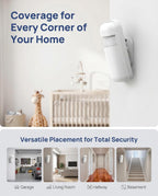 WiFi Home Security Alarm System with Door Window Sensors & Motion Sensor