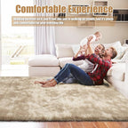 6x9 Fluffy Area Rug for Living Room, Shag Area Rugs for Bedroom, Soft Fuzzy Rug - Image 5