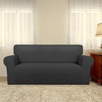 PureFit Super Stretch Sofa Slipcover – Spandex Non Slip Soft Couch Sofa Cover - Image 2