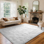 Area Rugs for Living Room, 6x9 Feet Soft Fluffy Shagg Plush Rug High Pile Large - Image 2