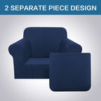 H.VERSAILTEX High Stretch 2-Piece Armchair Cover/Sofa Chair Covers/Slipcover - Image 3
