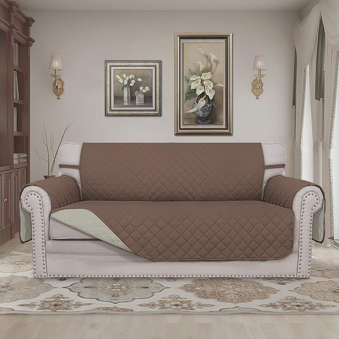 Easy-Going Sofa Slipcover Reversible Loveseat Sofa Cover Couch Cover - Image 2