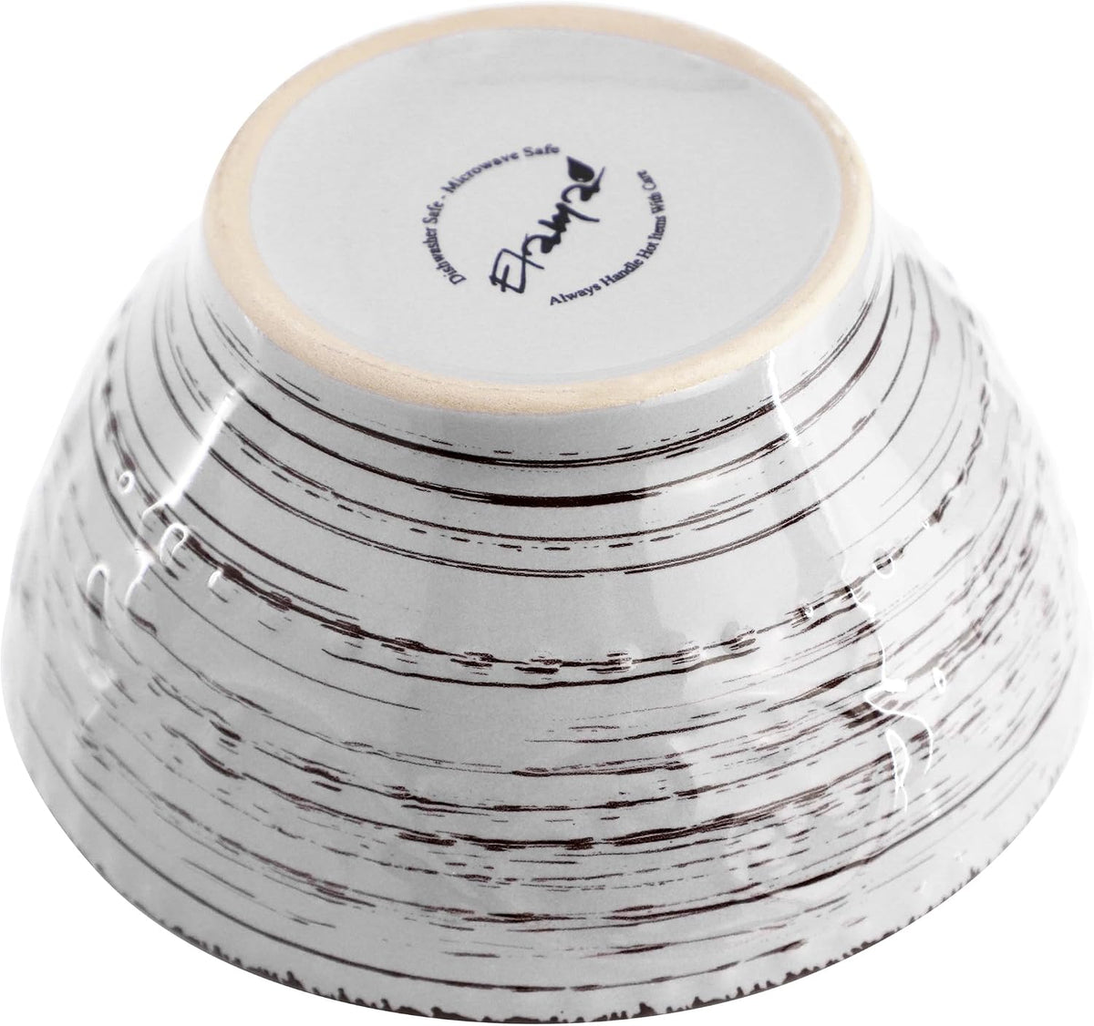 Elama Malibu Calcite 16-Piece Stoneware Embossed Pattern Reactive Glaze Light Gray Dinnerware Set, Tableware, Serveware Set (Calcite Gray)