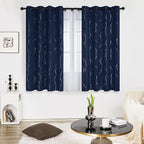 Deconovo Short Window Curtains, Thermal Insulated Soundproof Drapes - Image 2
