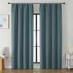 Simplebrand Dark Green Blackout Curtains by Simplebrand