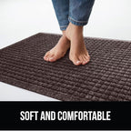 GORILLA GRIP® Ultra Absorbent Front Door Mat Outside Entrance, Traps Dirt and - Image 7