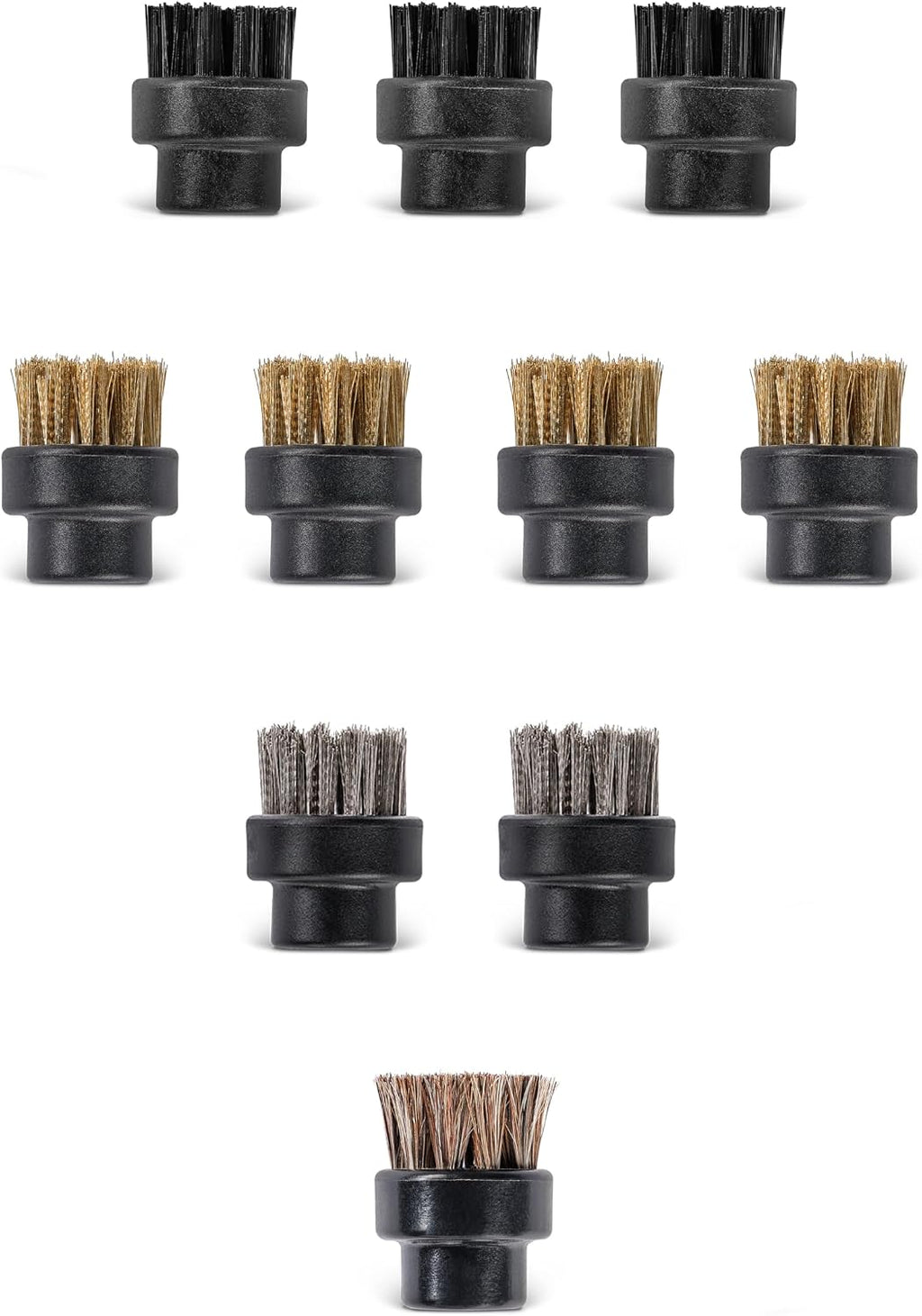 Dupray Small Assorted Brushes - Accessories for Dupray Steam Cleaner