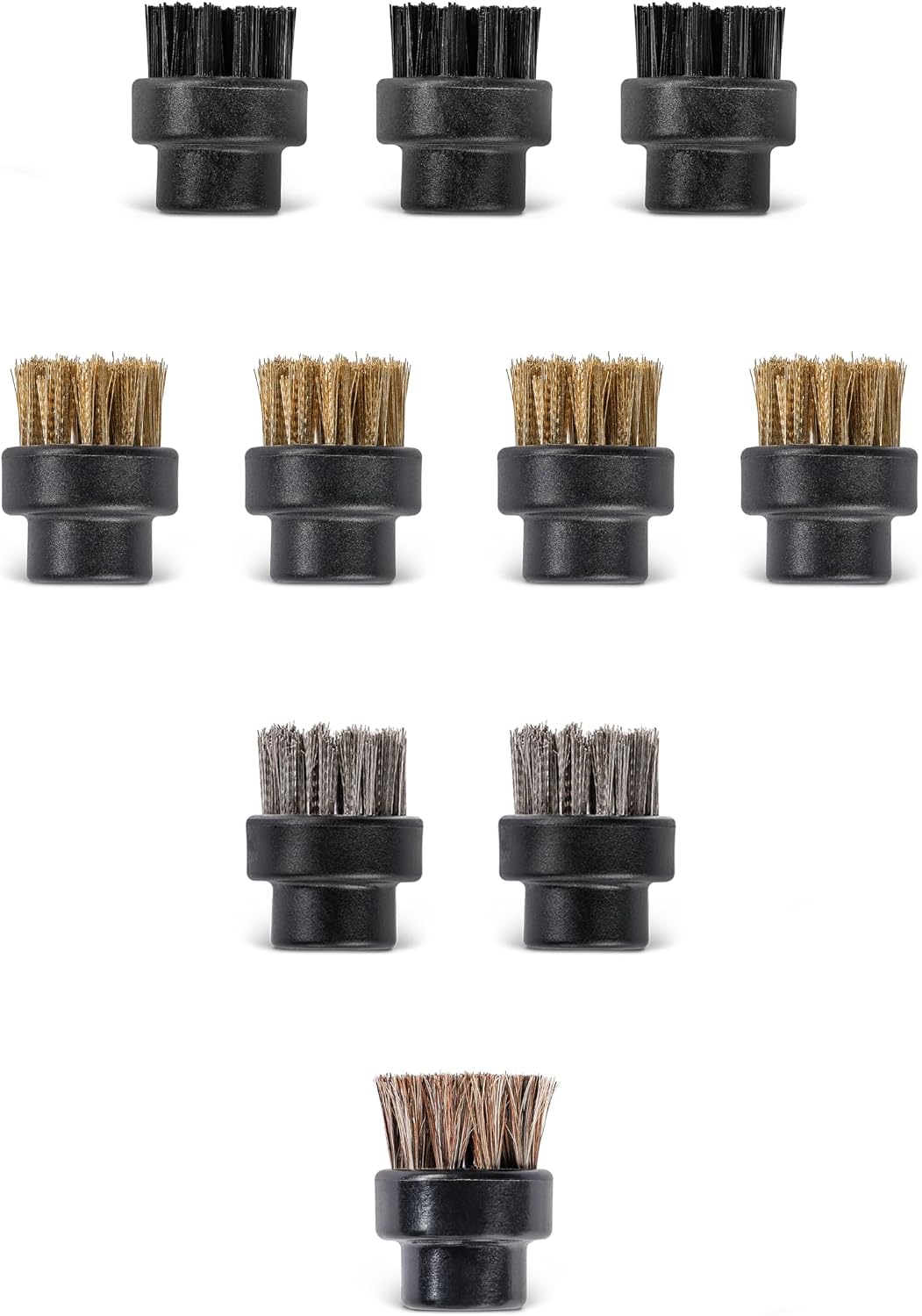Dupray Small Assorted Brushes - Accessories for Dupray Steam Cleaner