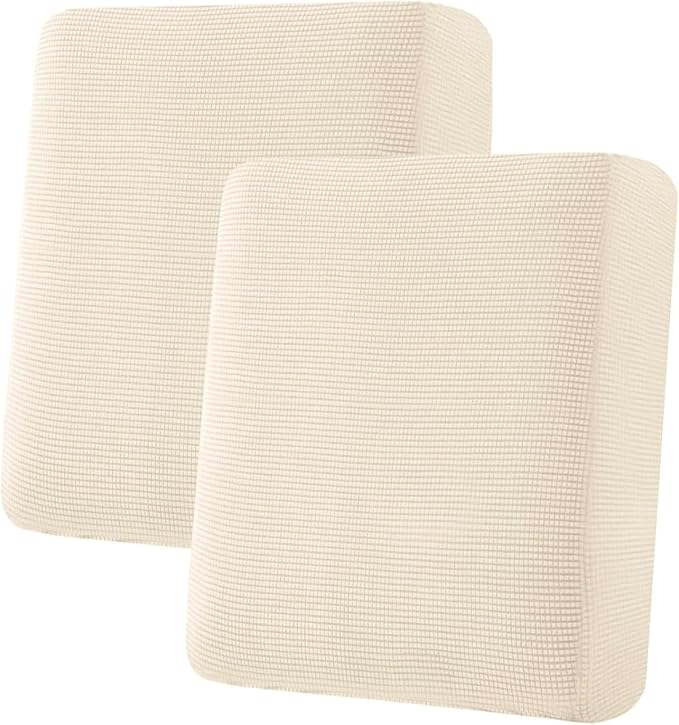 H.VERSAILTEX Super Stretch Individual Seat Cushion Covers Sofa Covers Couch by HVERSAILTEX