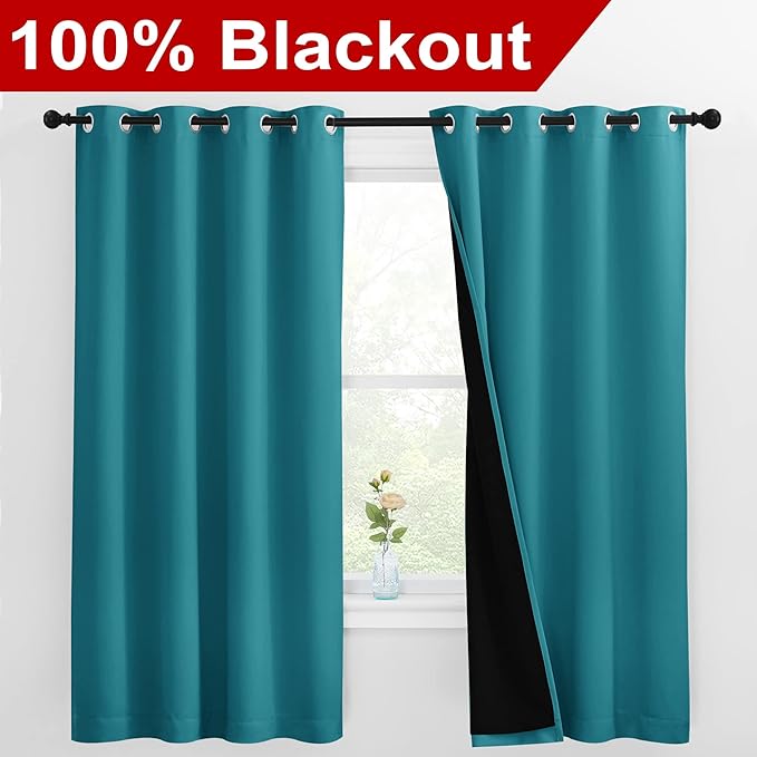 NICETOWN 100% Blackout Curtains - Image 2