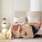 MSGKV Boho Throw Blanket King Size 108" x90'' Cotton Blanket - Image 7