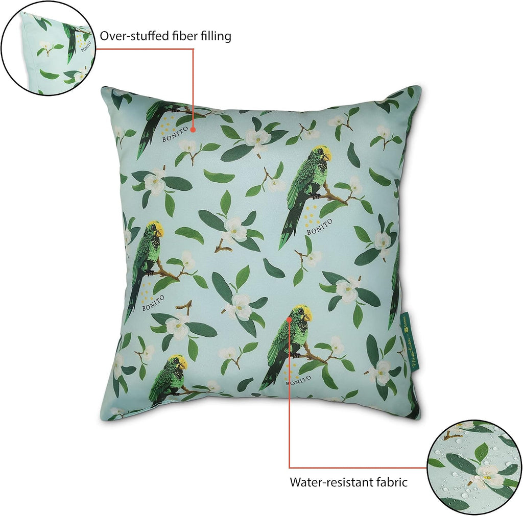 Frida Kahlo® + Classic Accessories® Accent Pillows, 2-Pack, 18 Inch, Bonito Verde