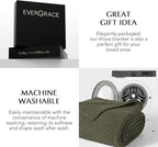EVERGRACEHOME Chunky Chenille Knit Throw Blanket - Image 9