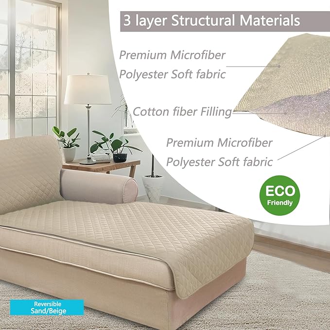 U-NICE HOME Sectional Couch Cover - Image 4