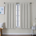 Simplebrand Ava Natural Short Blackout Curtains by Simplebrand