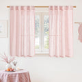 LAMIT 40 Inch Length Linen Curtains by LAMIT