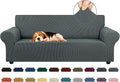 KEKUOU Stretch Sofa Cover Slipcover ，Couch Covers by KEKUOU