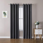 ChrisDowa Blackout Curtains 90 Inches Long 2 Panels Set by ChrisDowa