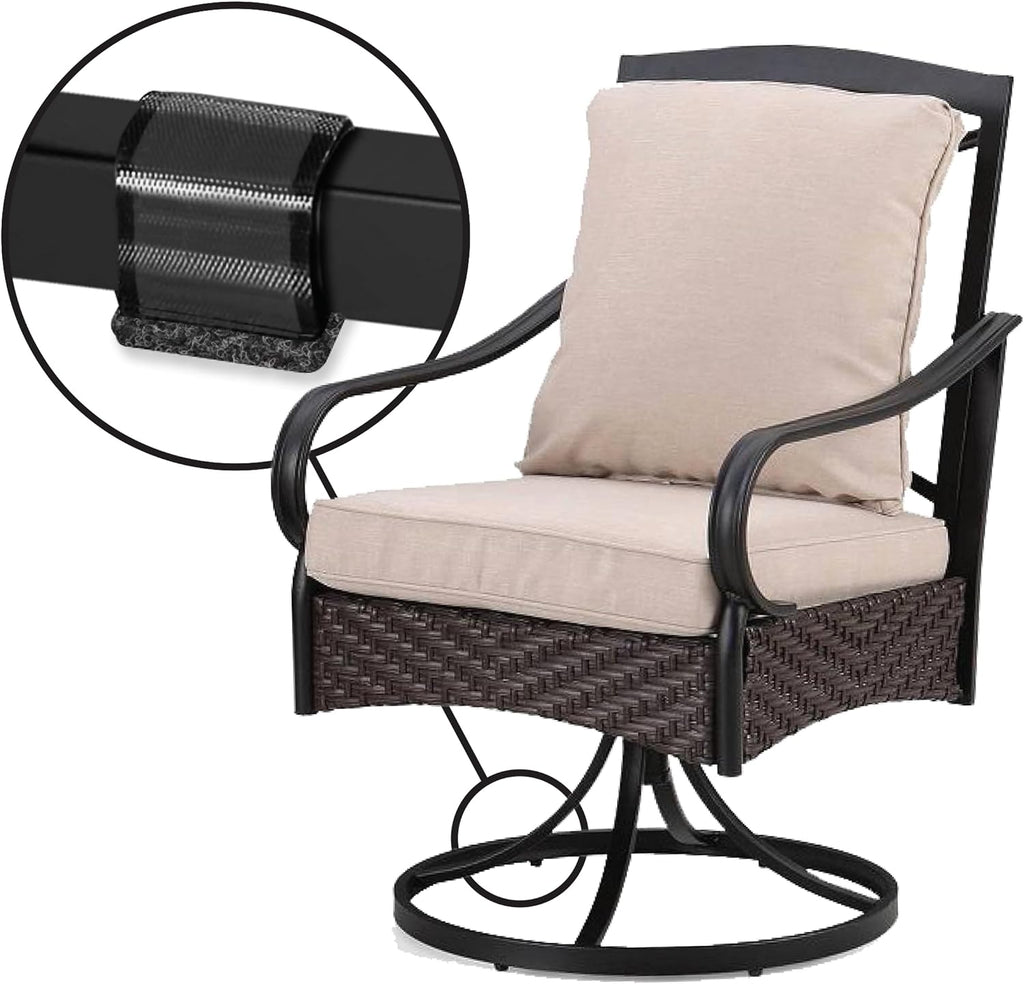 GorillaMarineGradeBerber Slipstick GorillaOutdoor Sled Base Chair Floor Protectors/Wrap Around Berber for Furniture with Tubular Legs and Bases (8 Pack) Wrap on Furniture Pads for Outdoor & Indoor Use