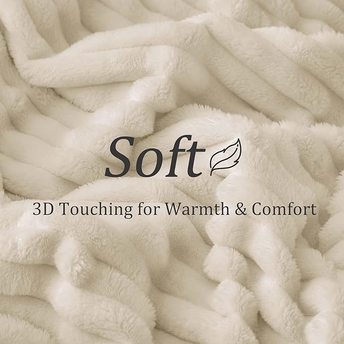 BEDELITE Twin Blanket for Couch & Bed, 300GSM Soft & Warm Fleece Blanket - Image 5