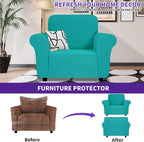 ZNSAYOTX Chair Cover with Arms, New Striped Sofa Chair Covers - Image 2