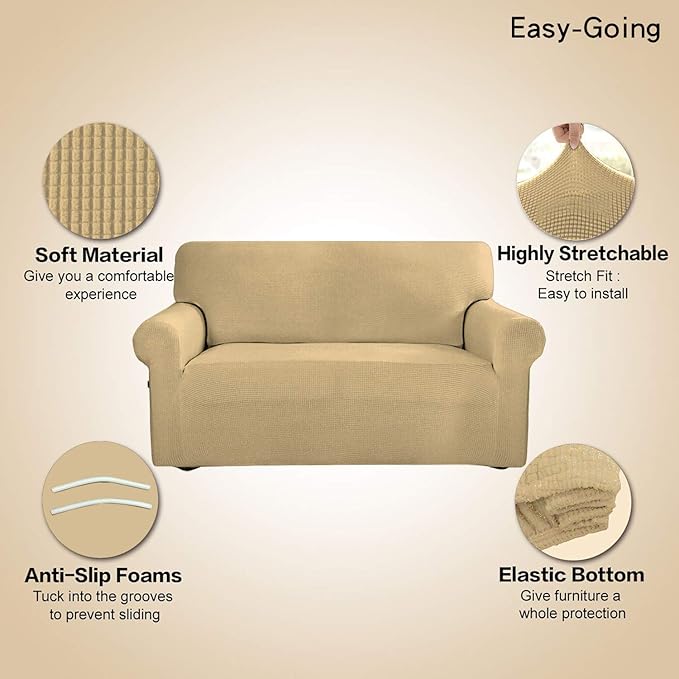 Easy-Going Stretch Oversized Sofa Slipcover 1-Piece Sofa Cover Furniture - Image 3
