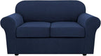 H.VERSAILTEX 3 Piece Stretch Sofa Covers by HVERSAILTEX