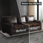 Leather Look Couch Cushion Covers Sofa Seat Slipcovers Sets Couches Furniture - Image 8