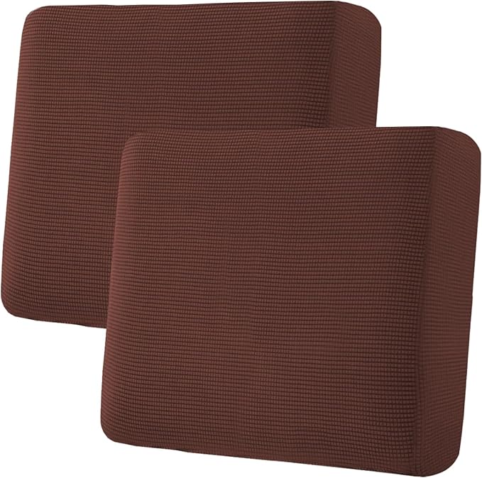 H.VERSAILTEX Super Stretch Individual Seat Cushion Covers Sofa Covers Couch by HVERSAILTEX