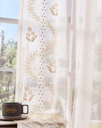 jinchan Belrose Linen Sheer Curtains by JINCHAN