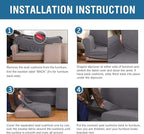 H.VERSAILTEX 4 Piece Stretch Sofa Covers - Image 6