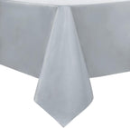 sancua Waterproof Rectangle Vinyl Tablecloth Table Cloth 60x84 Inch, Black