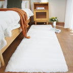 Ghouse Ultra Soft Faux Rabbit Fur Rug, Machine Washable Area Rugs by Ghouse