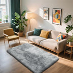 Shag Area Rug for Bedroom 3x5, Fluffy Area Rugs for Living Room, Soft Fuzzy Rug - Image 7