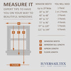 H.VERSAILTEX Blackout Patio Curtains 100 x 96 Inches - Image 7
