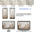 Simplebrand Ava Natural Short 30 Inches Blackout Curtain 2 Panels Set, Half - Image 9