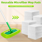 Reusable Microfiber Chenille Mop Pads Compatible with Swiffer Sweeper Mop