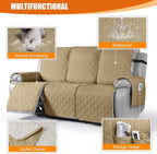 VANSOFY Waterproof Recliner Couch Covers, Sofa Covers 1-Piece Washable - Image 5
