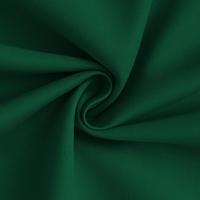 Yakamok 100% Blackout Curtain Panels 84 inches Cold and Light Blocking Drapes - Image 3