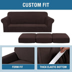 H.VERSAILTEX 4 Piece Stretch Sofa Covers - Image 4