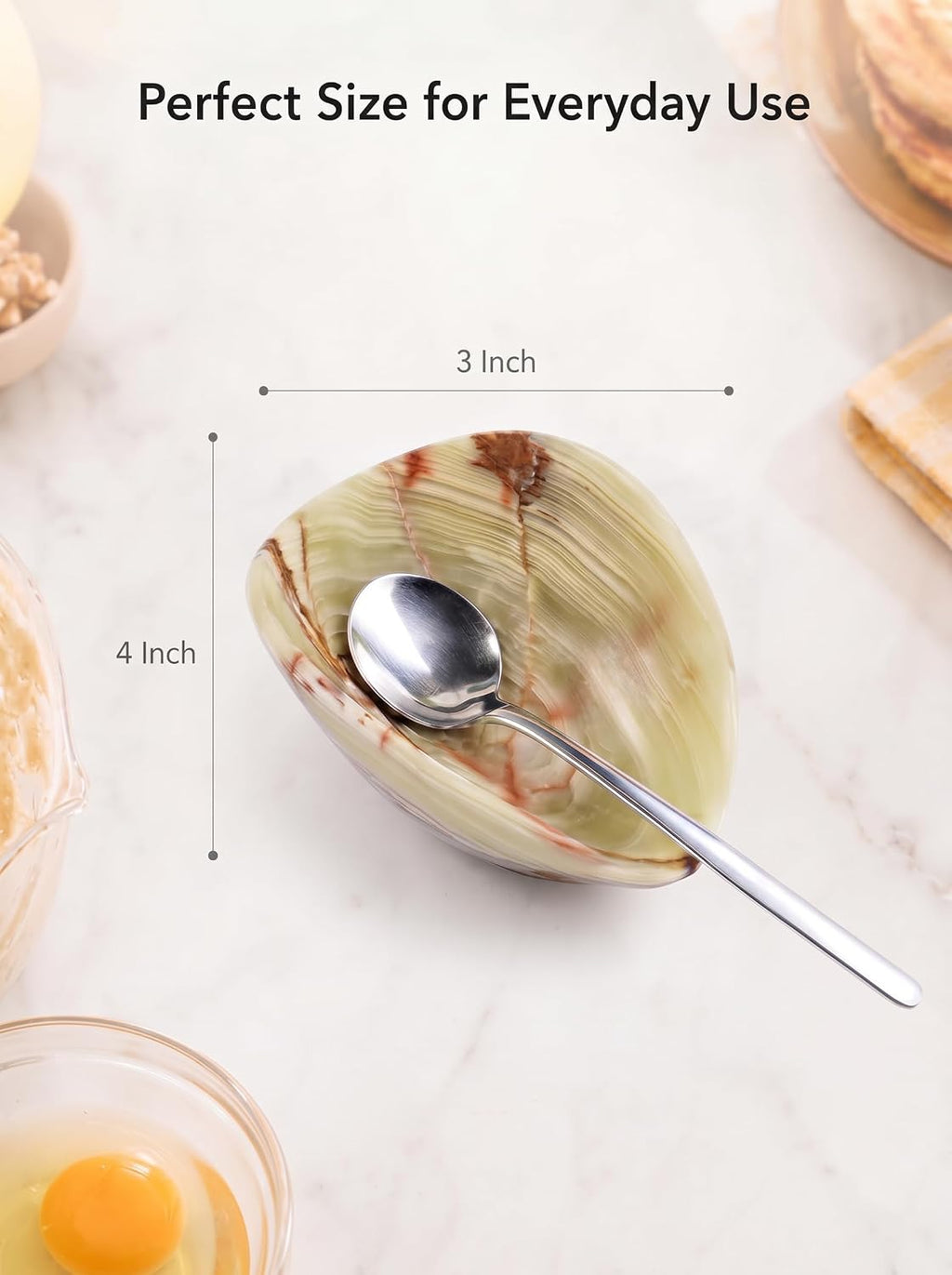 Marble Coffee Spoon Rest Small for Coffee Bar Accessories
