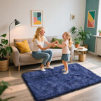 Shag Area Rug for Bedroom 3x5, Soft Fuzzy Rug Non-Shedding Indoor Plush Carpet - Image 5
