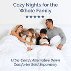 Queen Size 4 Piece Sheet Set - Comfy Breathable & Cooling Sheets - White