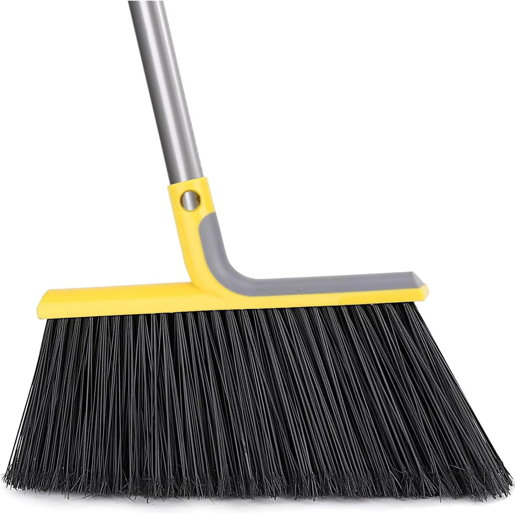 58" Heavy-Duty Commercial Broom, Outdoor Floor Cleaning Broom